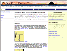 Tablet Screenshot of desertviewcounseling.com